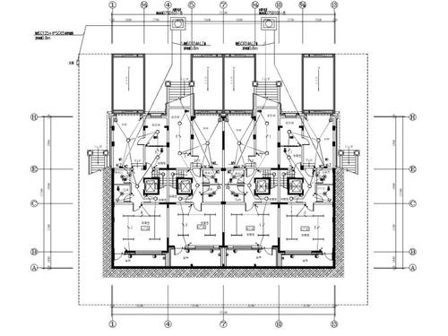 [山东]三层复式住宅建筑电气施工图(甲级院)